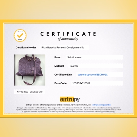 YSL Muse Rive Gauche Ostrich Bag - Picture 13 of 15